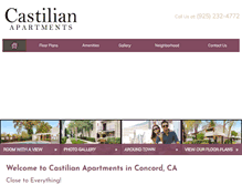 Tablet Screenshot of castilianconcord.com